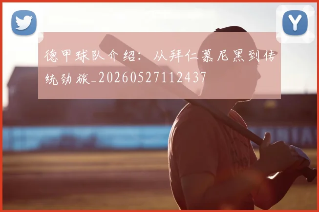 德甲球队介绍：从拜仁慕尼黑到传统劲旅_20260527112437