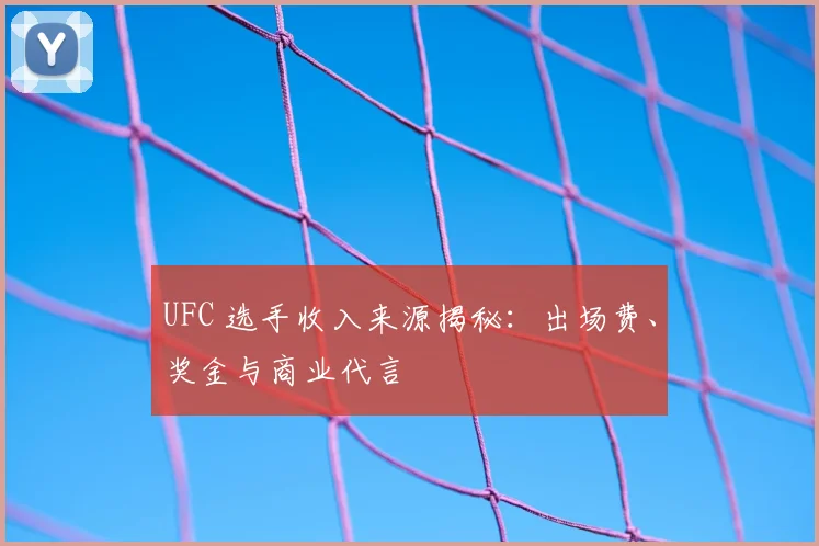 UFC 选手收入来源揭秘:出场费、奖金与商业代言